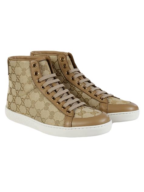 gucci brooklyn high top trainers|gucci sneakers for women.